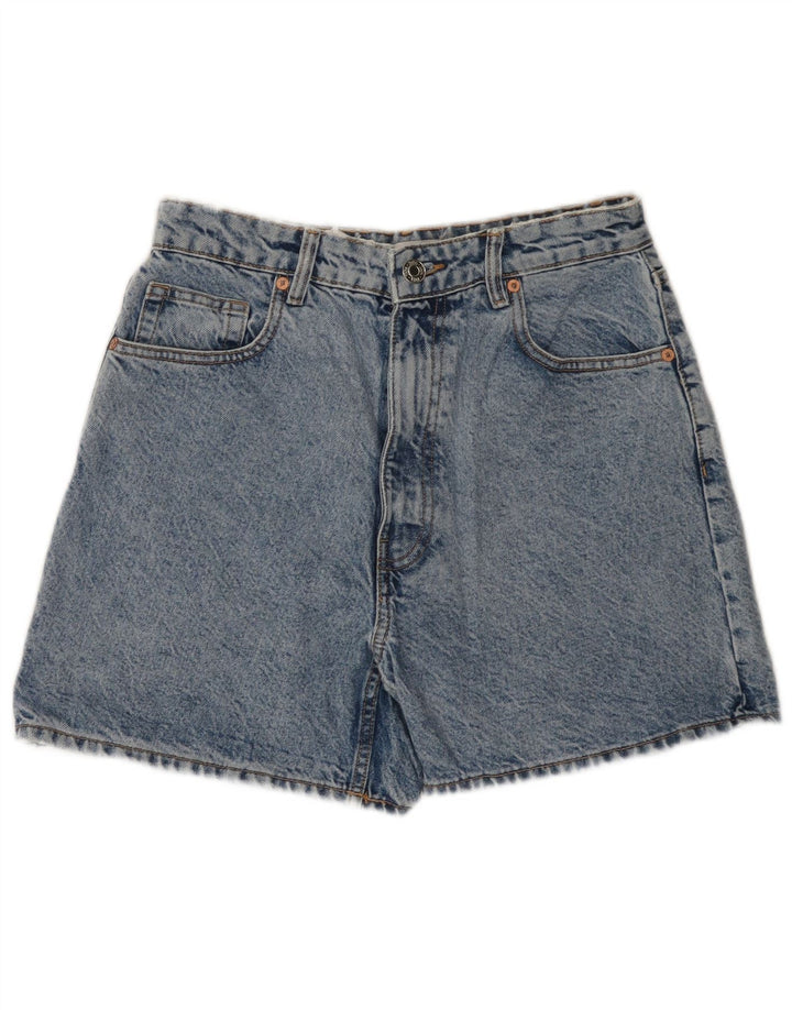 Shorts jeans feminino Zara EU 40 médio W30 algodão azul