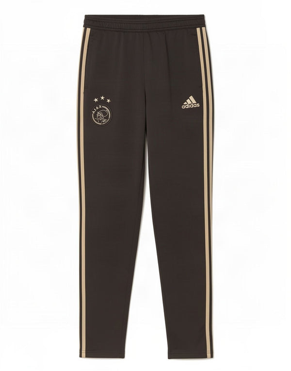 Calças de treino Adidas Girls Ajax Amsterdam 13-14 anos preto poliéster