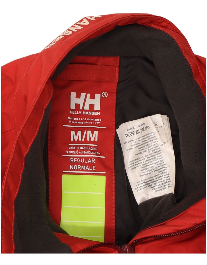 Jaqueta corta-vento feminina HELLY HANSEN UK 14 poliéster vermelho médio