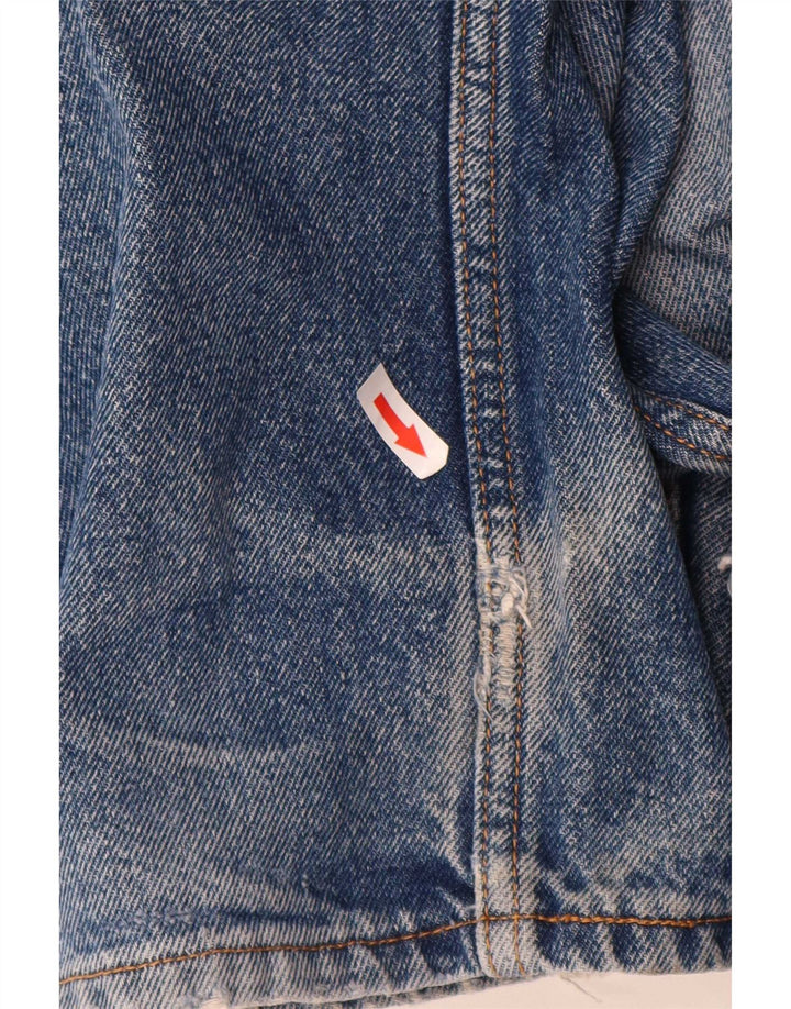 Calça jeans masculina Levi's 505 Regular Fit Straight W32 L32 Azul Algodão