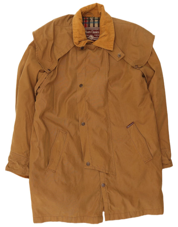 Casaco Capelet Masculino Marlboro Classics Reino Unido 40 Grande Algodão Bege