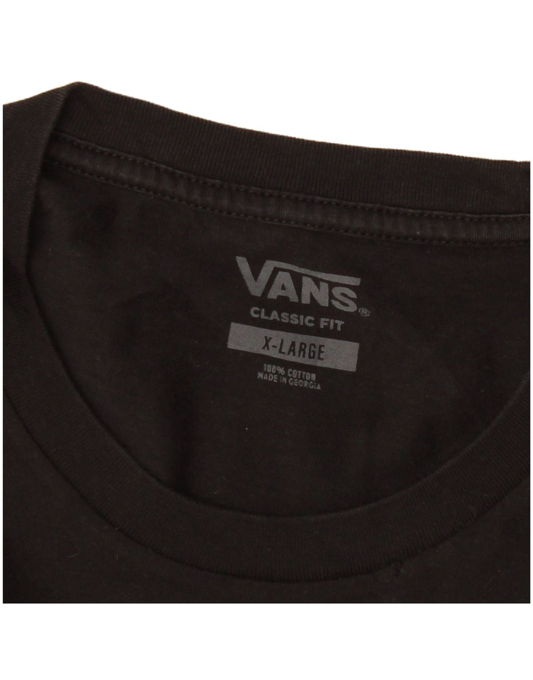 Camiseta Vans Masculina Classic Fit Graphic Top XL Algodão Preto