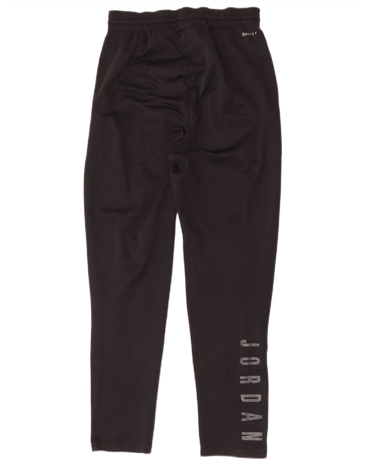 Calça de treino Jordan Boys Dri Fit 12-13 anos grande poliéster preto