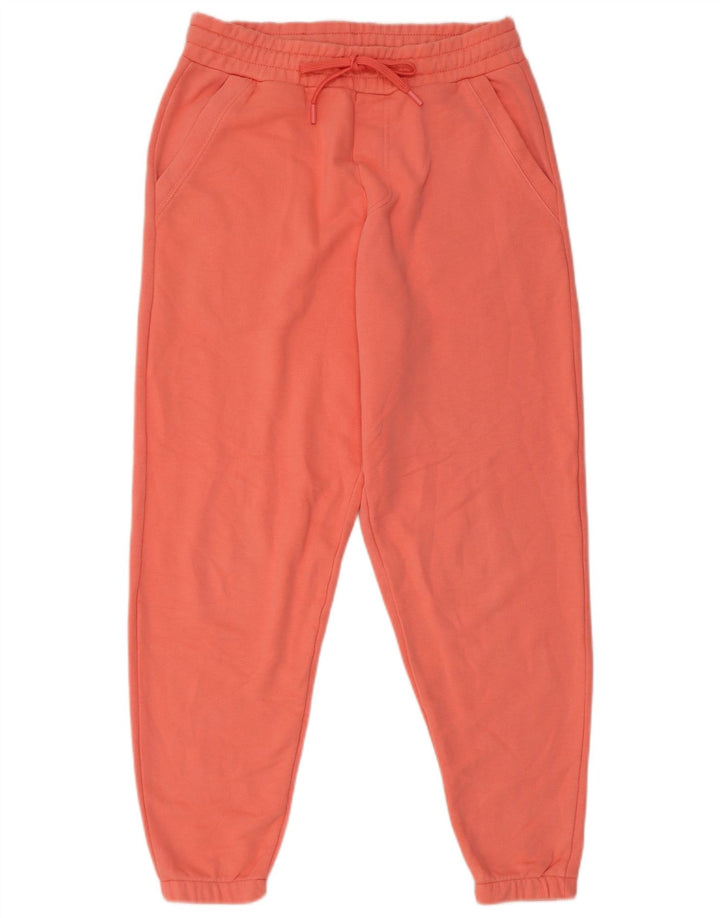 Calça de treino masculina Zara Joggers médio laranja algodão