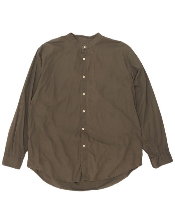 Camisa masculina Rifle XL algodão cáqui