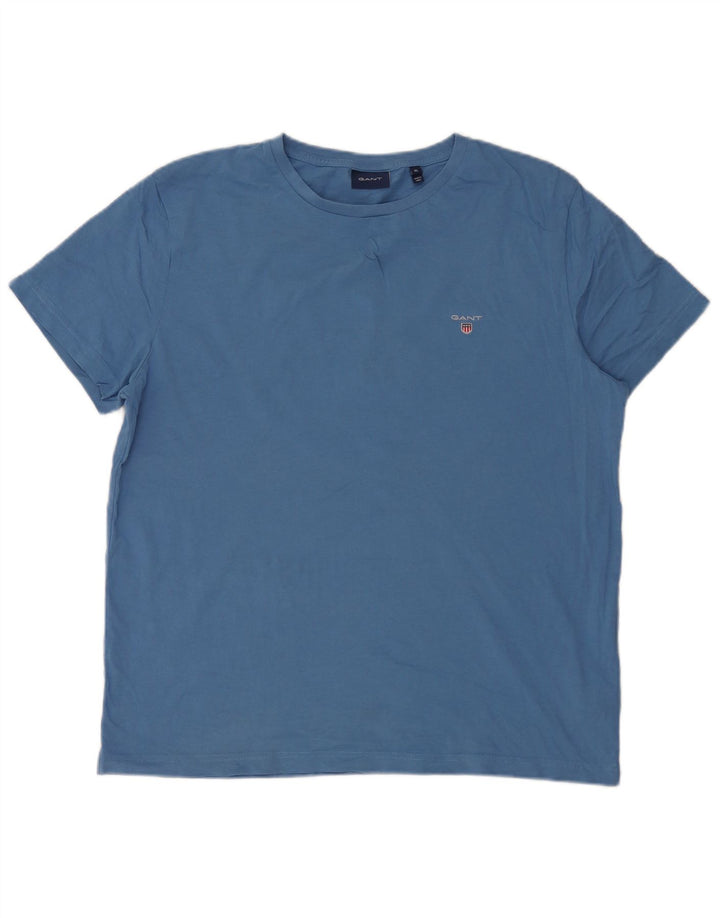 Camiseta masculina Gant Top XL algodão azul