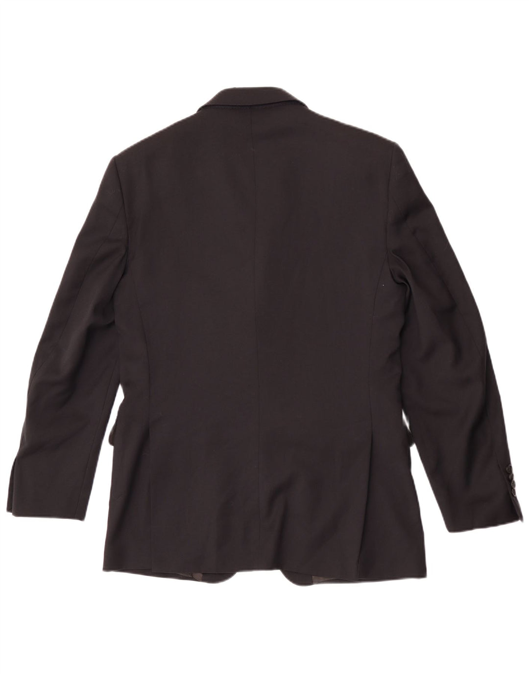 Jaqueta Blazer Masculina Brooksfield com 3 Botões IT 48 Lã Preta Média