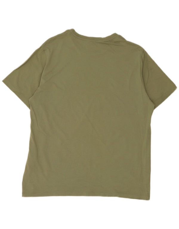 Camiseta gráfica masculina LEVI'S Top XL algodão verde
