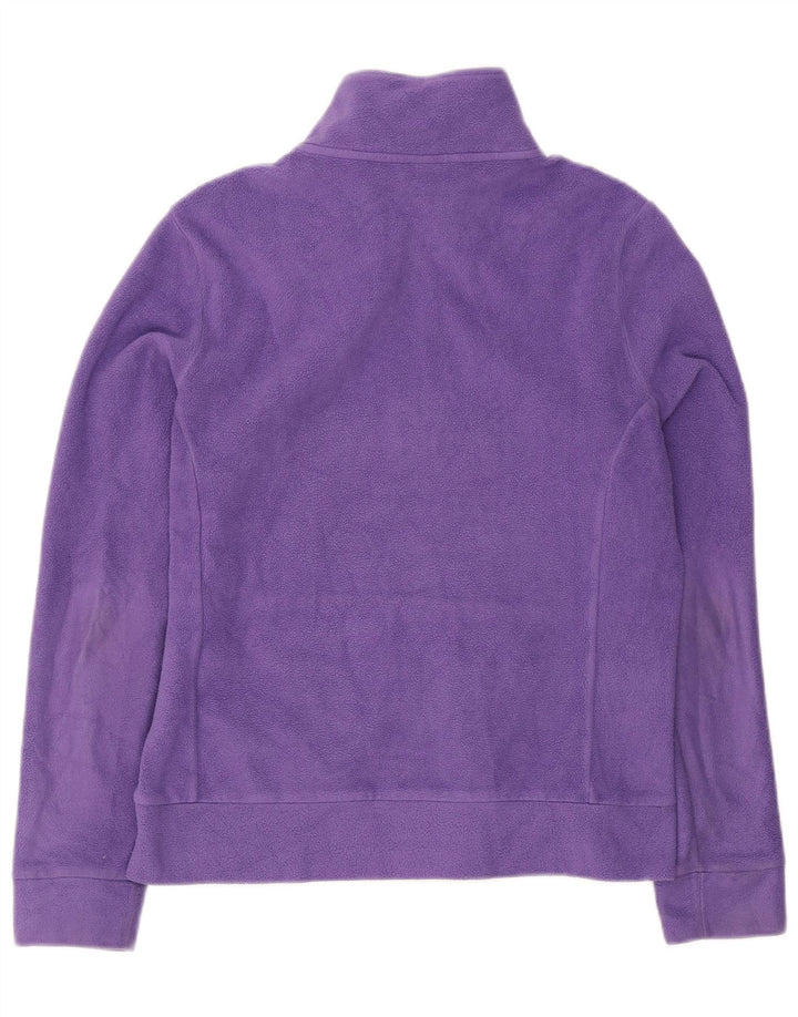 Jaqueta de lã feminina Puma UK 14 grande roxa