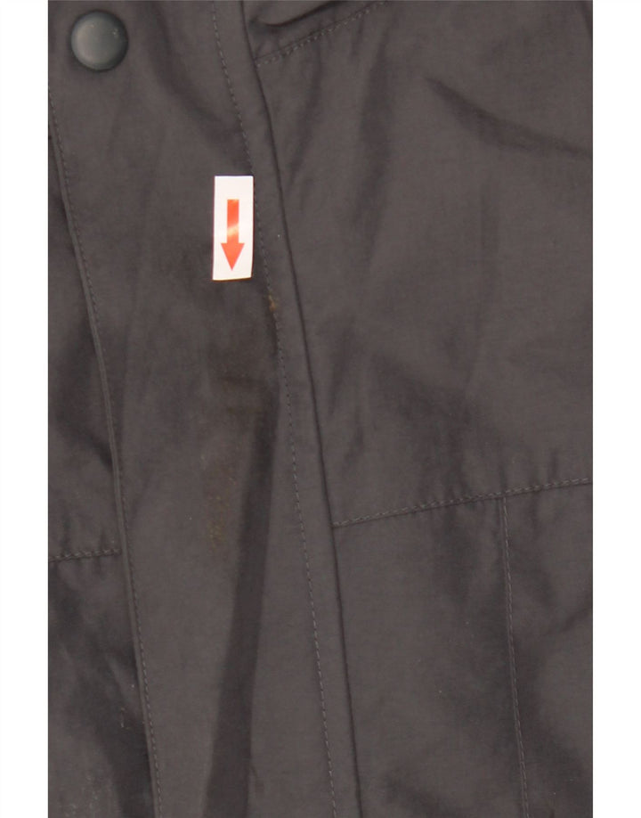 Jaqueta utilitária alta masculina L.L.Bean UK 42 XL cinza nylon