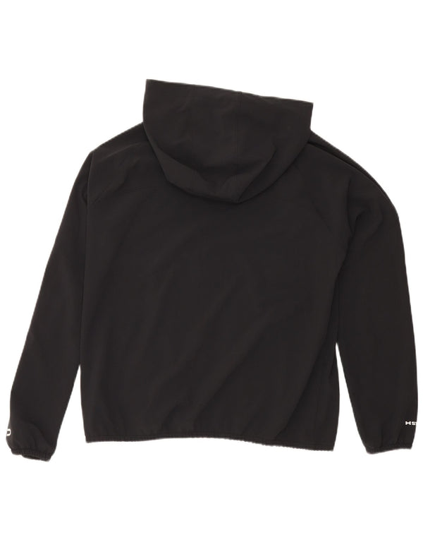 Under Armour Mens Hooded Tracksuit Top Jaqueta Poliéster Preto Médio