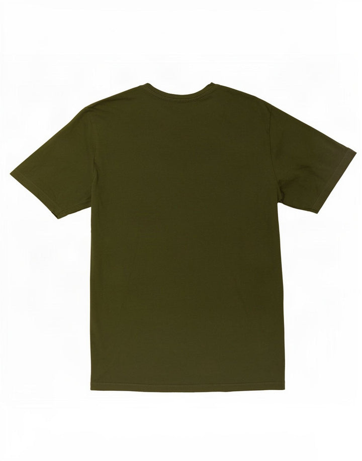 Camiseta gráfica masculina Levi's Top grande de algodão verde