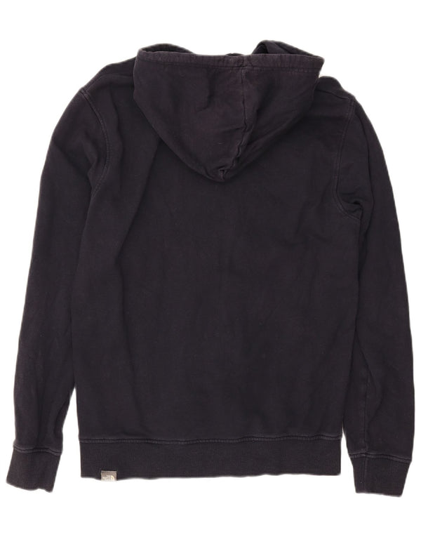 THE NORTH FACE moletom com capuz gráfico masculino médio algodão azul marinho
