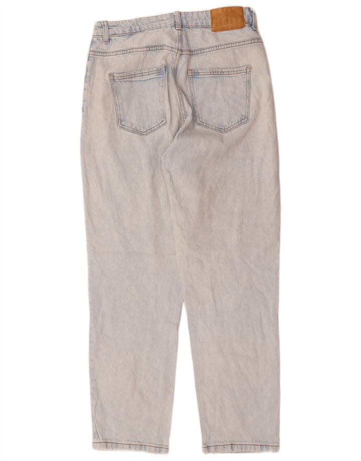 Zara Jeans Cônicos Femininos EU 40 Médio W30 L28 Azul