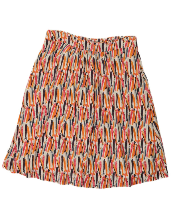 Saia feminina Weird Fish em linha A UK 14 grande festival multicolorido