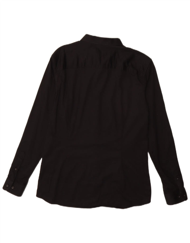 Camisa masculina JACK & JONES XL algodão preto