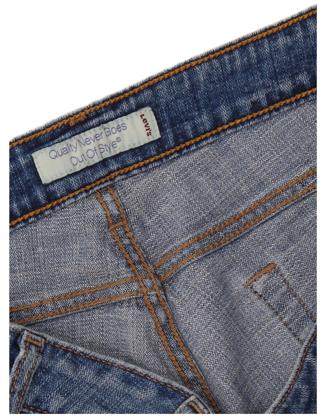 Shorts jeans feminino LEVI'S W36 XL azul