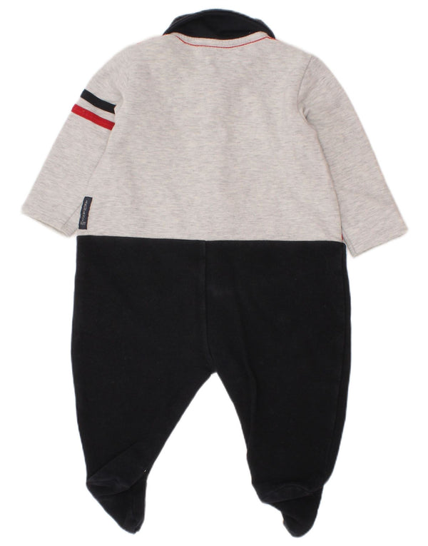 Macacão ARMANI BABY para bebês meninos de manga comprida 3-6 meses preto colorblock