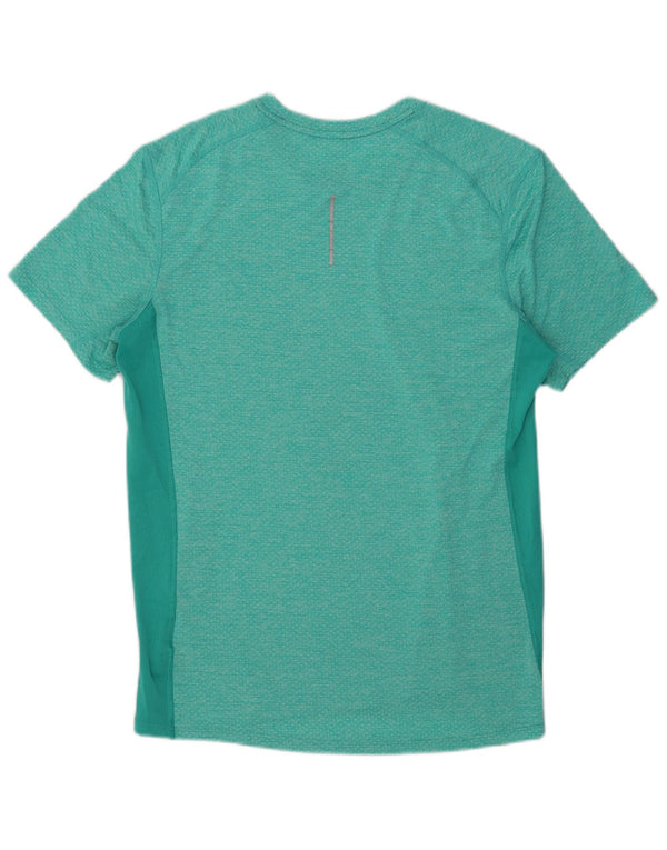 Nike Mens Dri Fit Camiseta Top Grande Turquesa