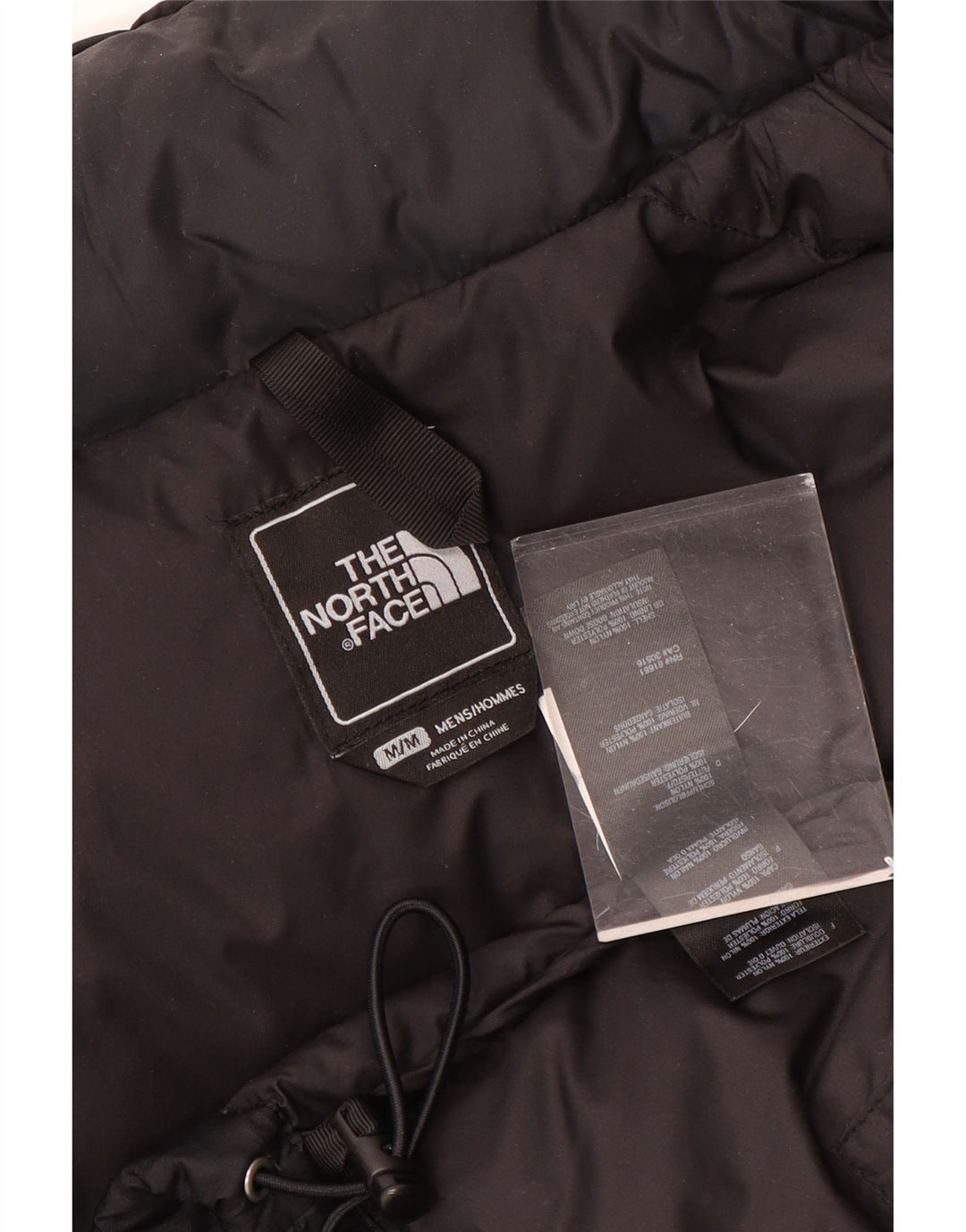 Jaqueta acolchoada masculina The North Face UK 38 médio preto nylon