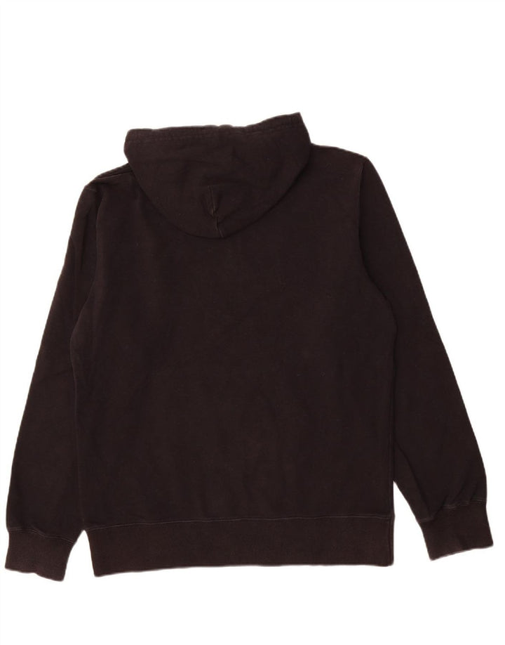 CHAMPION Suéter com capuz gráfico masculino grande preto
