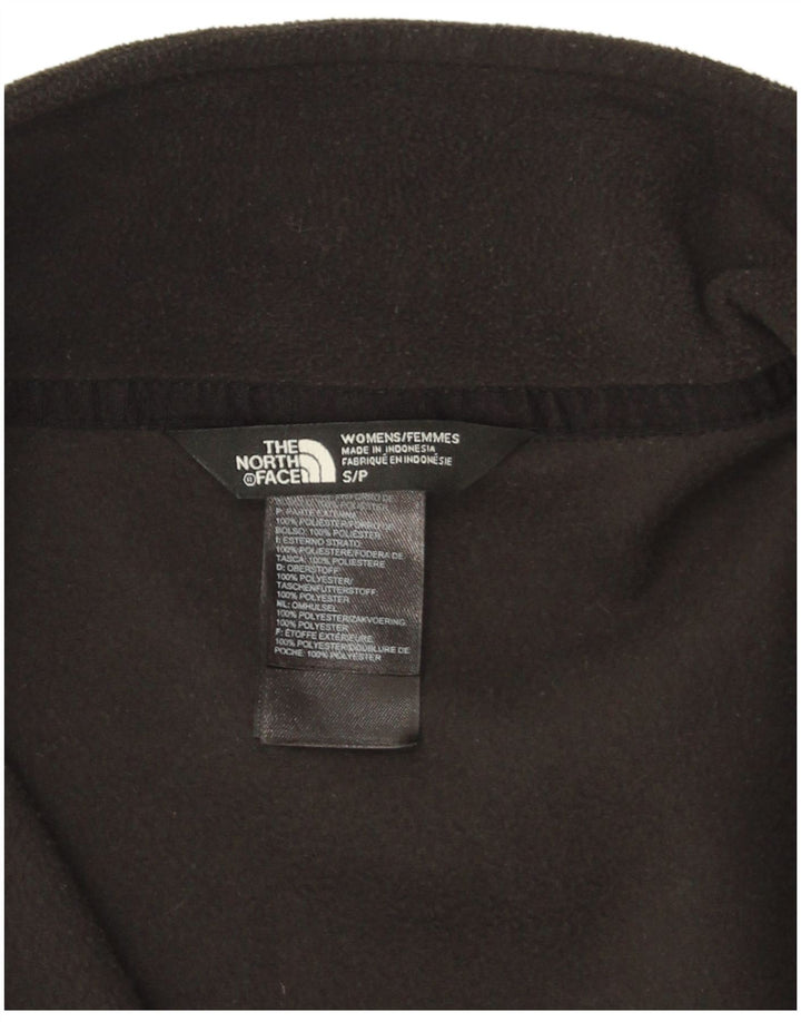 Jaqueta de lã feminina THE NORTH FACE UK 10 poliéster preto pequeno