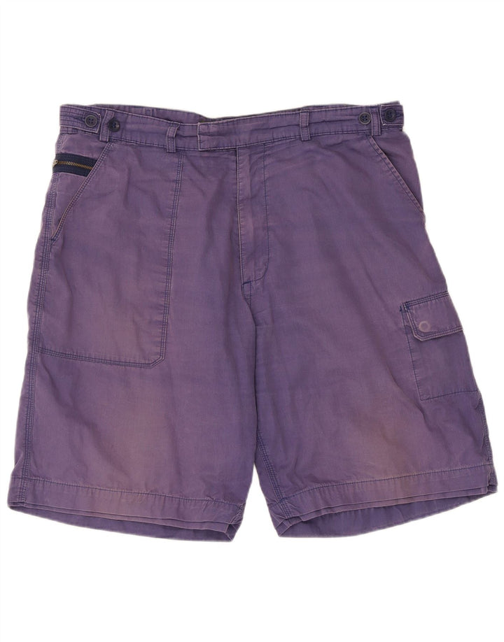 Timberland Mens Regular Cargo Shorts W38 XL Azul Algodão