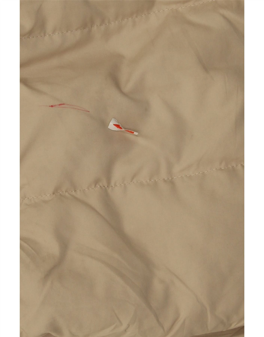 Casaco acolchoado feminino ZARA UK 16 grande bege