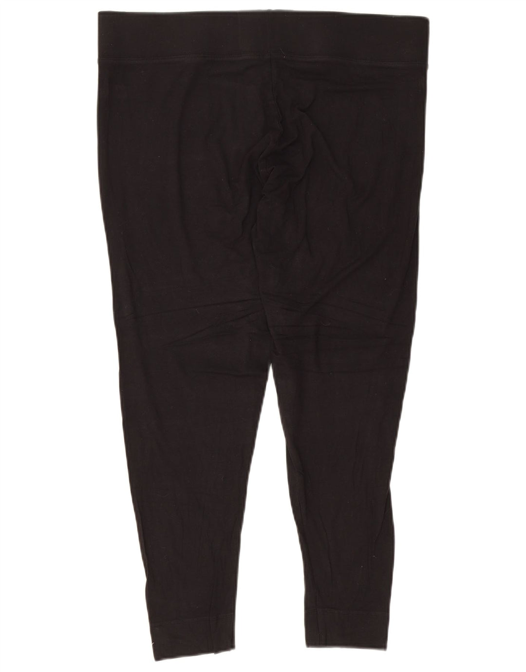 Leggings capri feminino Marks & Spencer Reino Unido 18 XL preto viscose