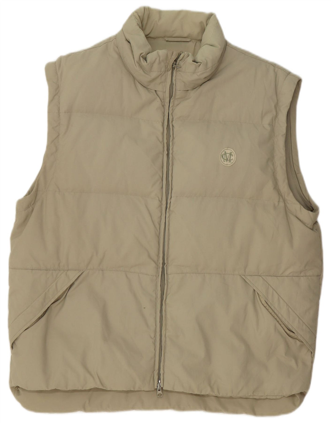 Colete acolchoado masculino Marlboro Classics UK 44 2XL cáqui