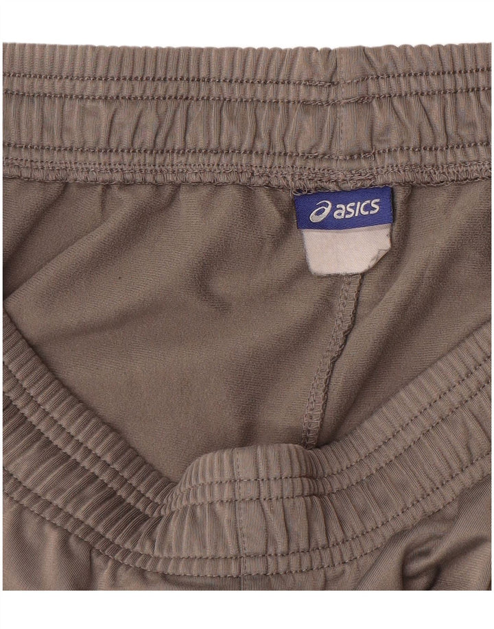 Calça de treino masculina ASICS grande cinza