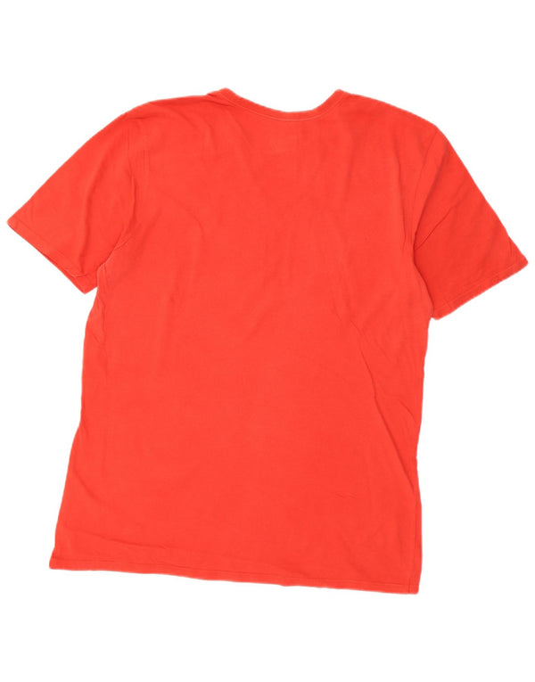 Camiseta Nike Masculina Athletic Cut Graphic Top Grande Algodão Vermelho