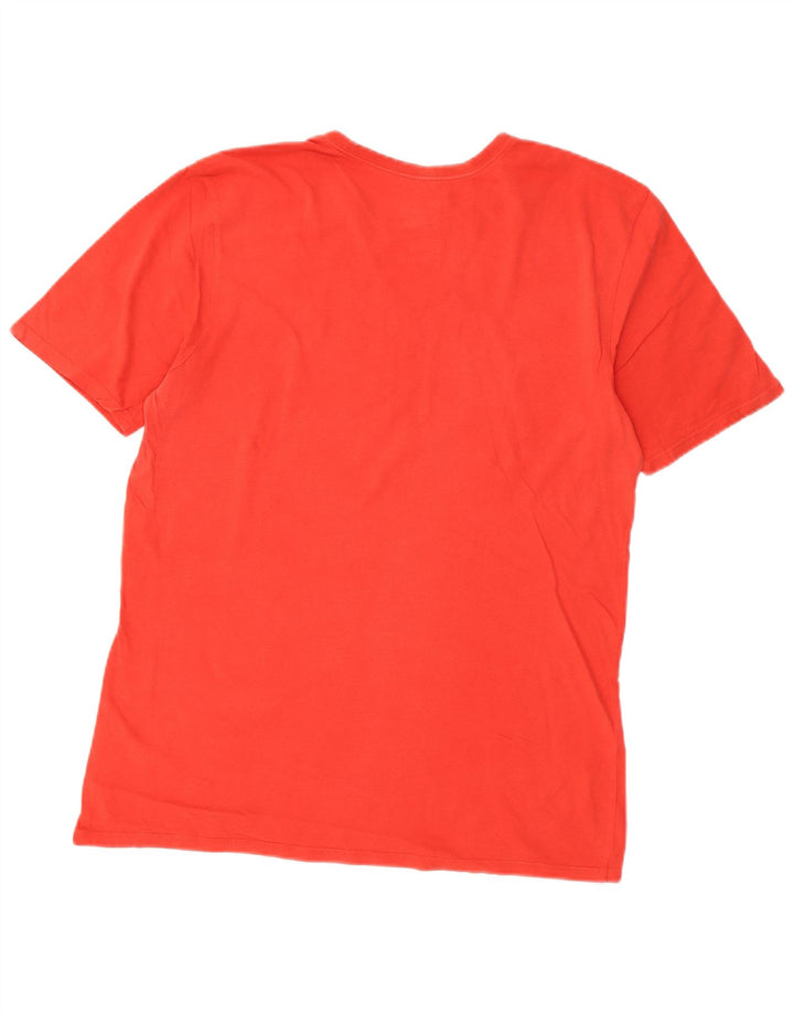 Camiseta Nike Masculina Athletic Cut Graphic Top Grande Algodão Vermelho