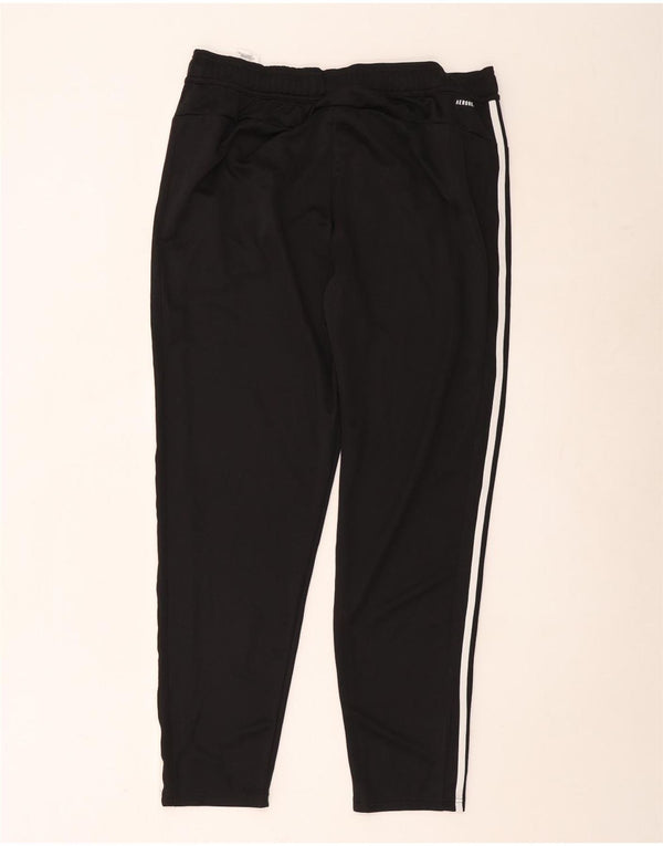 Adidas Mens Treino Calças XL Preto Poliéster Esportes