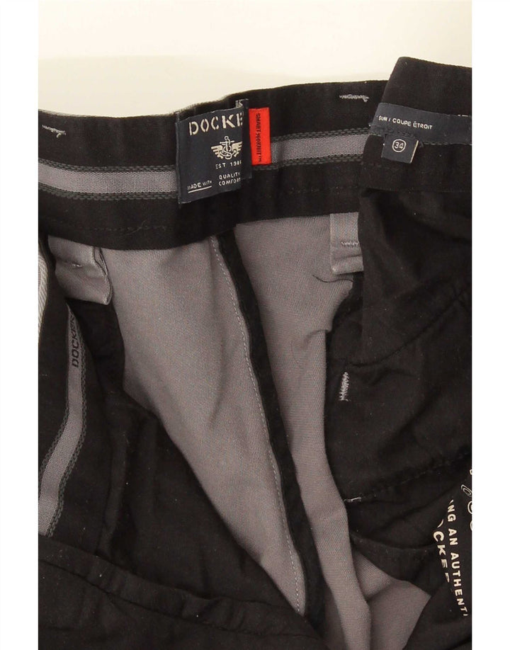 Calça Dockers Mens Slim Chino W34 L31 Algodão Cinza
