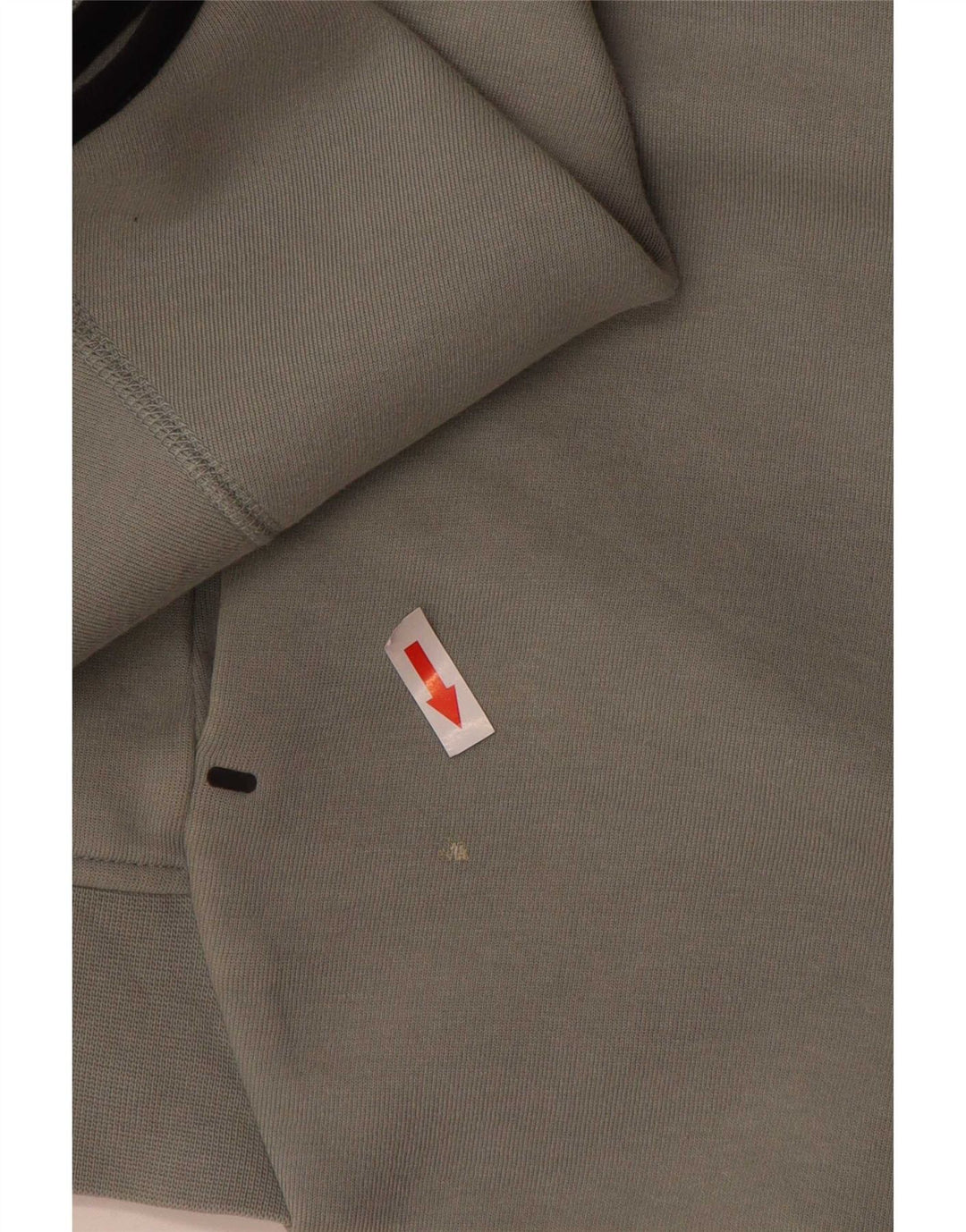 Nike Mens Hoodie Jumper Grande Algodão Verde