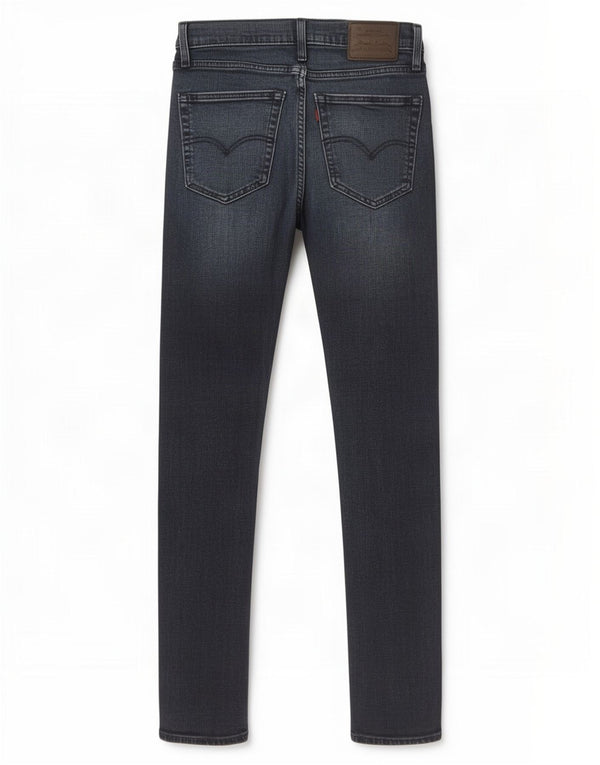 Calça jeans feminina Levi's 510 skinny W30 L34 azul marinho algodão