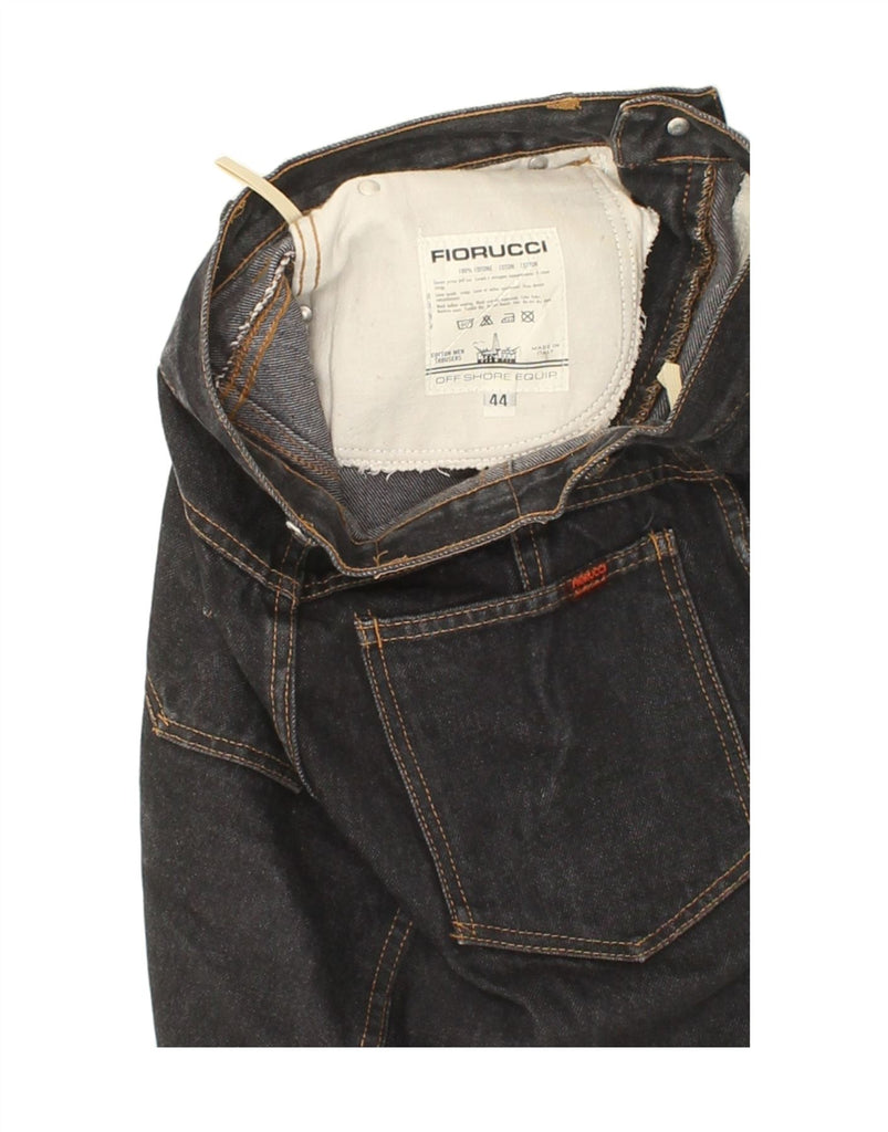 FIORUCCI Womens Denim Skirt IT 44 Medium W26 Grey Cotton Vintage Fiorucci and Second-Hand Fiorucci from Messina Hembry 