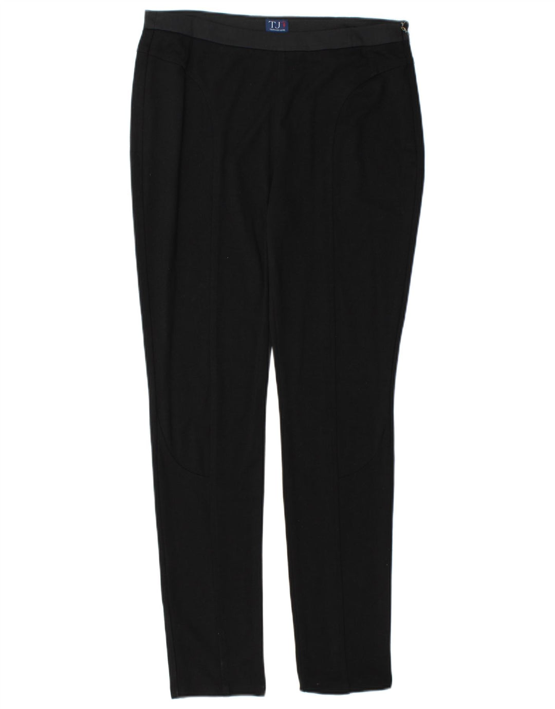 TRUSSARDI Womens Skinny Casual Trousers IT 44 Medium W30 L29 Black Viscose