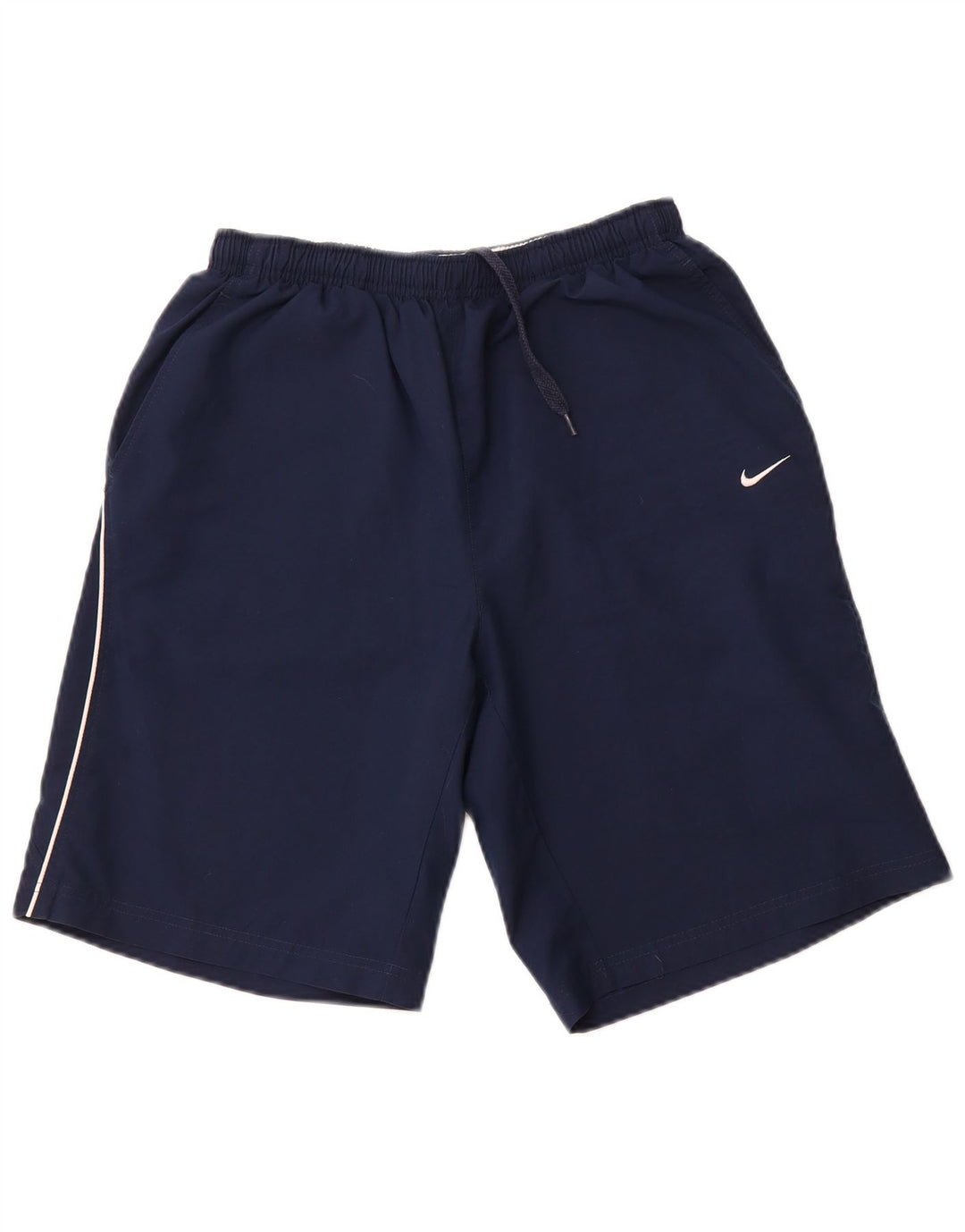 Shorts esportivos masculinos NIKE médio azul marinho