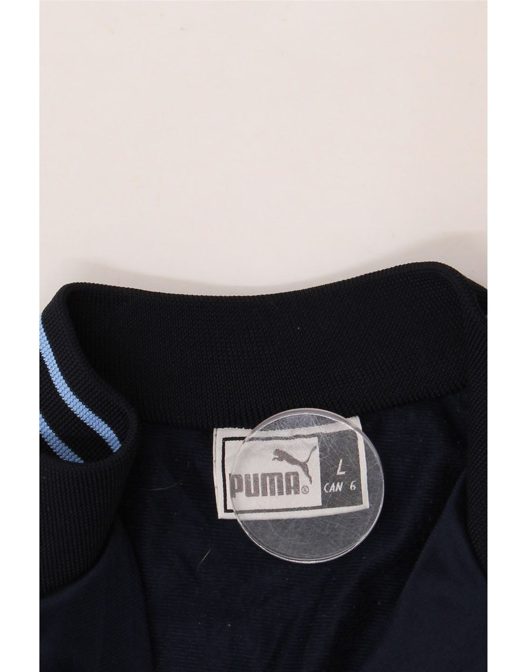 PUMA Mens Tracksuit Top Jaqueta Grande Poliéster Azul Marinho