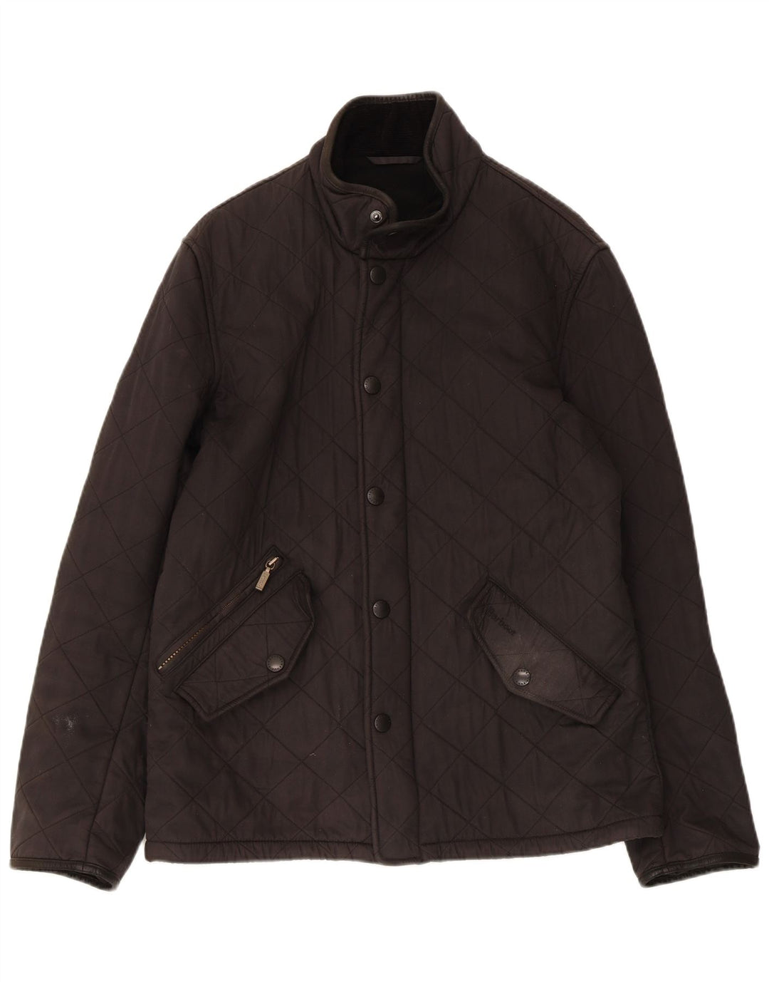 Jaqueta acolchoada masculina BARBOUR UK 36 pequena preta