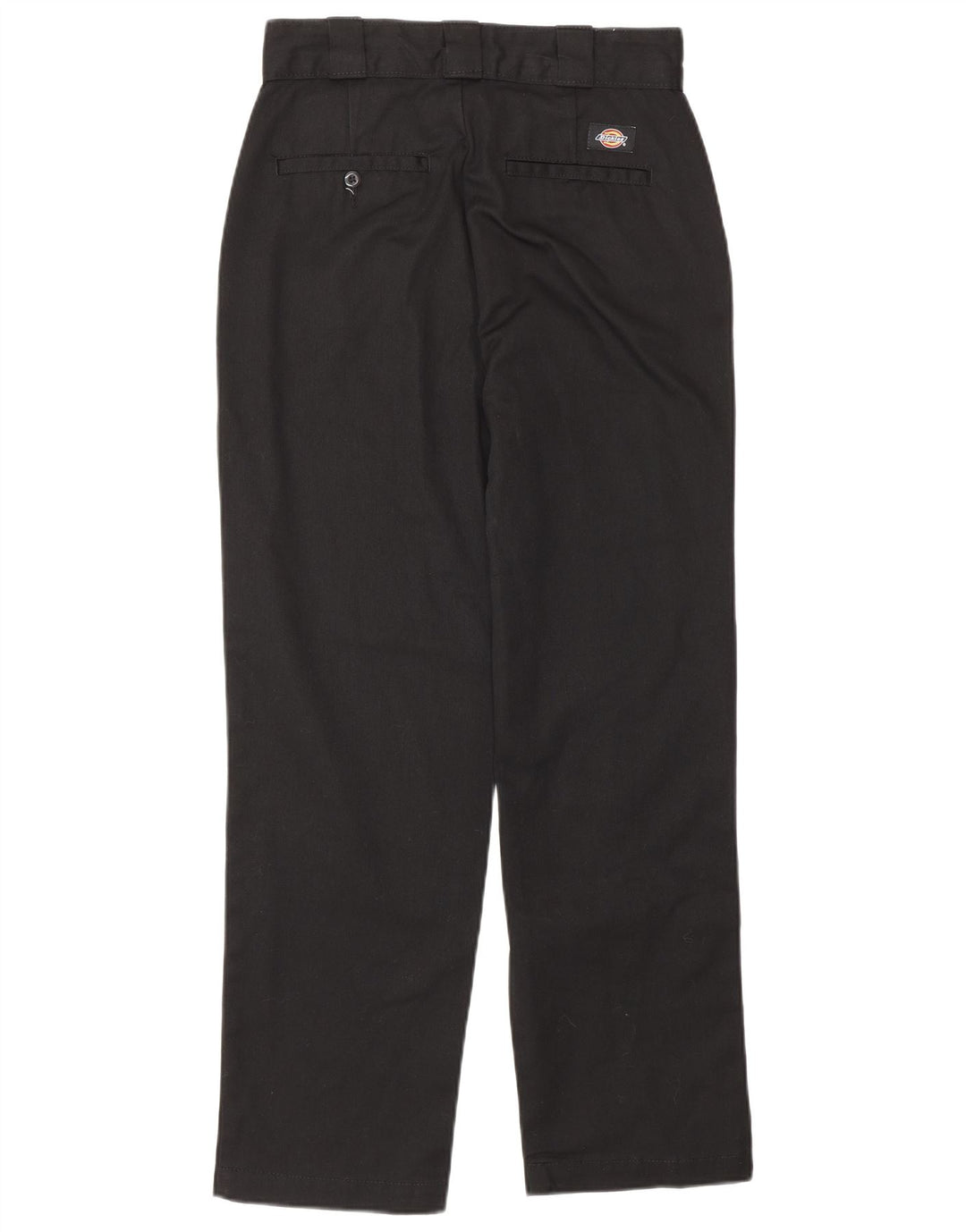 Calça chino reta feminina DICKIES W27 L26 poliéster preto