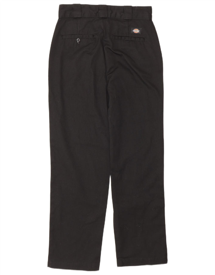 Calça chino reta feminina DICKIES W27 L26 poliéster preto