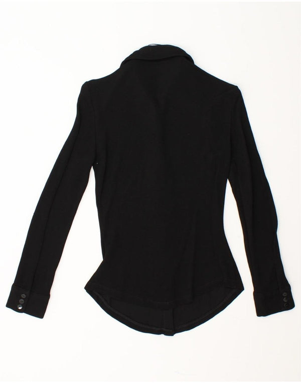 Camisa feminina ZARA UK 6 XS preta