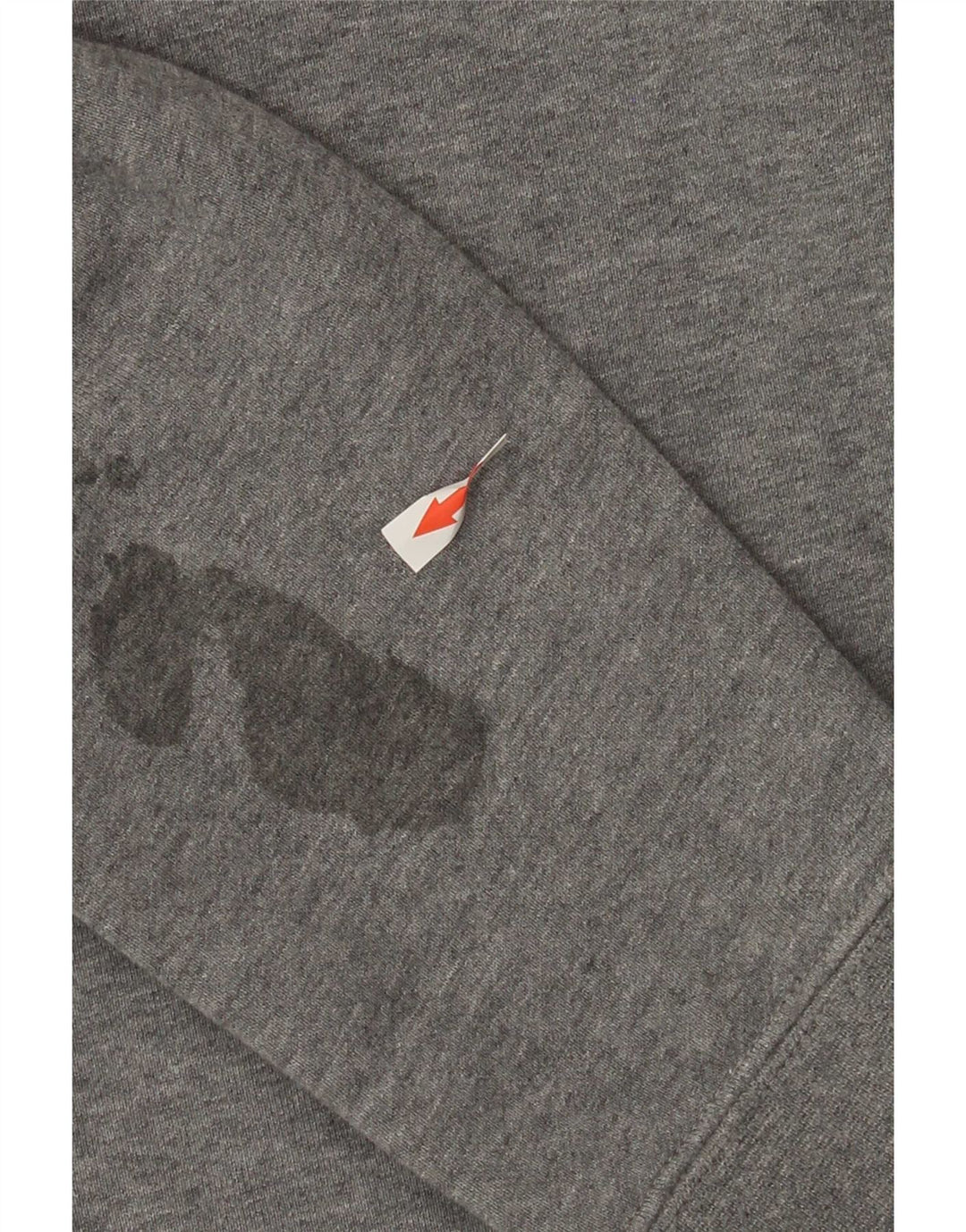 Moletom gráfico masculino Nike Jumper grande cinza colorblock algodão