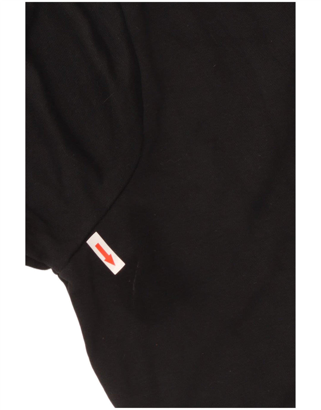 Moletom feminino Nike Oversized Crop Graphic Jumper UK 14 Médio Preto