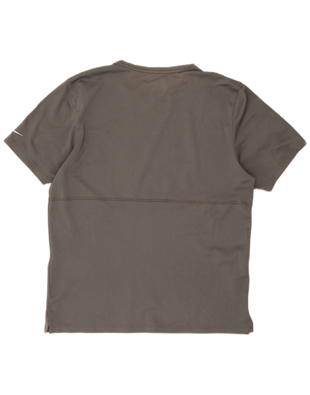 Camiseta Nike Masculina Dri Fit Graphic Top Cinza Médio Poliéster