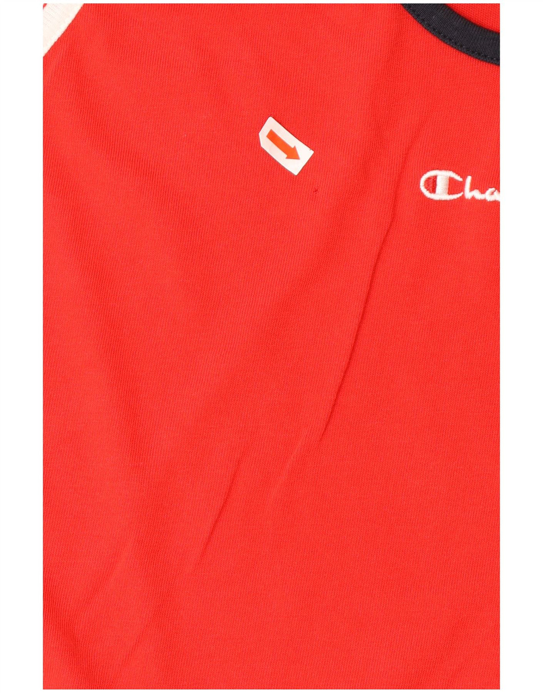 CHAMPION Mens Graphic Vest Top XL Vermelho Colorblock Algodão
