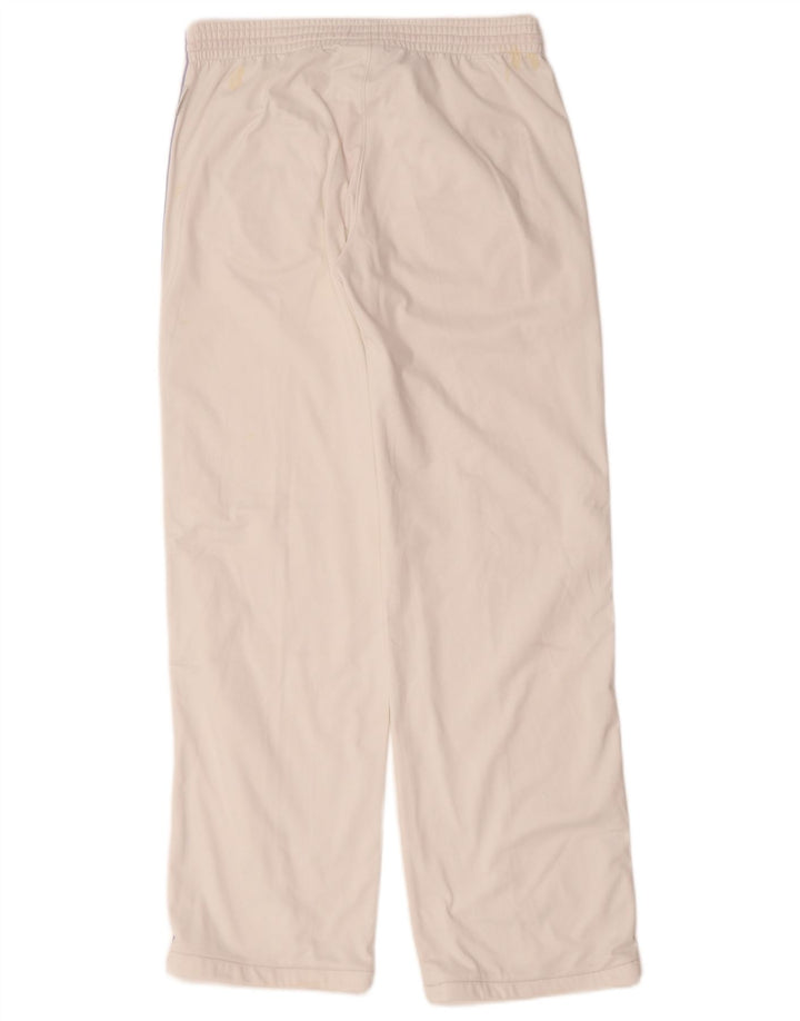 Calça de treino feminina Champion UK 14 grande poliéster branco